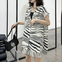 Load image into Gallery viewer, Zebra Print Sleeveless Casual Suit