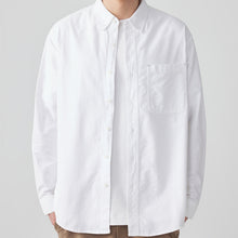 Load image into Gallery viewer, Cotton Oxford Long Sleeve Shirt