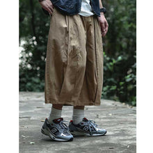 Load image into Gallery viewer, Retro Silhouette Loose Wide-leg Pants