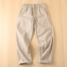 Load image into Gallery viewer, Thick Brushed Cotton Loose Straight Pants