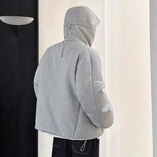 Load image into Gallery viewer, Air Layer Knitted Three-dimensional Cutting Hooded Down Jacket