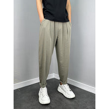 Load image into Gallery viewer, Summer Nine-point Breathable Loose Harem Pants