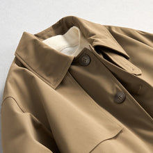 Load image into Gallery viewer, Japanese Winter Mid-length Warm 90%White Duck Down Windbreaker