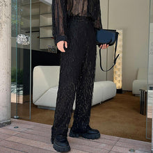 Load image into Gallery viewer, Stage Tassels Sequins Tops Pants Suits

