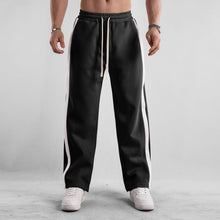 Load image into Gallery viewer, American Straight Striped Parallel Bar Sports Trousers