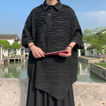 Load image into Gallery viewer, Water Wave Pattern Irregular Top