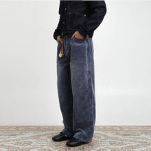 Load image into Gallery viewer, Retro Straight Corduroy Loose Pants
