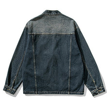 Load image into Gallery viewer, Vintage Denim Button Jacket