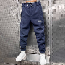 Load image into Gallery viewer, Winter Thickened Velvet Solid Color Harem Pants