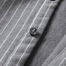 Load image into Gallery viewer, Striped Retro Slim Fit Casual Shirt Top