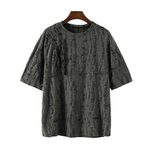 Load image into Gallery viewer, Buttoned Short-sleeved Vintage Hollow Top