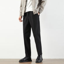 Load image into Gallery viewer, Wool Slim-fit Straight-leg Casual Suit Pants
