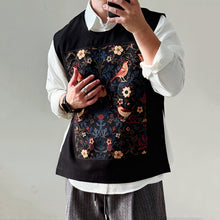 Load image into Gallery viewer, 【Nightingale】Round Neck Pullover Patch Loose Vest