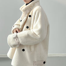 Load image into Gallery viewer, Retro Lambswool Thickened Cotton Jacket