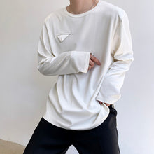 Load image into Gallery viewer, Simple Shoulder Padded Loose Shirt