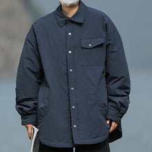 Load image into Gallery viewer, Quilted Loose Casual Lapel Coat