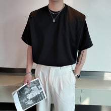 Load image into Gallery viewer, Fake Two-piece Padded Short Sleeve T-Shirt