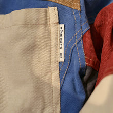 Load image into Gallery viewer, Lapel Colorblock Zip-Up Worker Jacket