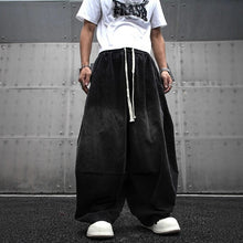 Load image into Gallery viewer, Retro Drawstring Wide-leg Harem Pants