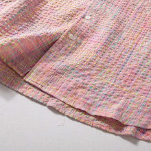 Load image into Gallery viewer, Contrast Color Loose Casual Short Sleeve T-shirt