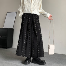 Load image into Gallery viewer, Buttoned Loose Wide-leg Culottes
