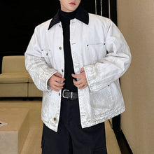 Load image into Gallery viewer, Washed Cotton Distressed Canvas Jacket