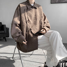 Load image into Gallery viewer, Retro Strappy Printed Loose Shirt