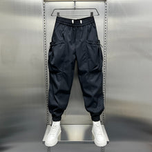 Load image into Gallery viewer, Loose-fitting Large Pocket Straight Sweatpants