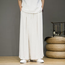 Load image into Gallery viewer, Cotton Linen Casual Loose Wide Leg Pants