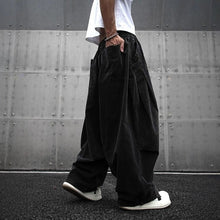 Load image into Gallery viewer, Retro Drawstring Wide-leg Harem Pants