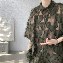 Load image into Gallery viewer, Summer Tassel Short-sleeved Shirt