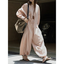 Load image into Gallery viewer, Women's Casual Tencel Wide-Leg Elastic Waist Jumpsuit