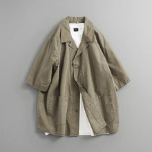 Load image into Gallery viewer, Japanese Retro Loose Casual Denim Shirt