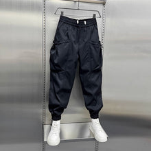 Load image into Gallery viewer, Loose-fitting Large Pocket Straight Sweatpants