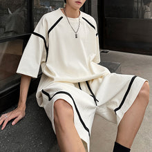 Load image into Gallery viewer, Retro Contrast Stripe Tracksuit