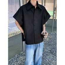 Load image into Gallery viewer, Vintage Lapel Short Sleeve Shirt