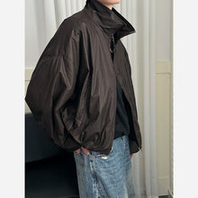 Load image into Gallery viewer, American Stand-up Collar Loose Jacket