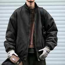 Load image into Gallery viewer, Japanese Retro Style Lamb Wool Cotton Coat