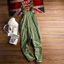 Load image into Gallery viewer, Vintage Casual Multi-Pocket Jumpsuits