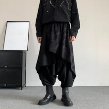 Load image into Gallery viewer, Printed Irregular Culottes Harem Pants