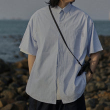 Load image into Gallery viewer, Summer Striped Short-sleeved Shirt