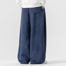 Load image into Gallery viewer, Corduroy Loose Straight Wide-leg Pants