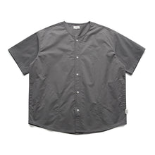 Load image into Gallery viewer, Collarless Vintage Short-sleeved Shirt
