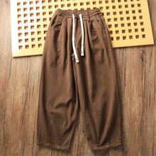 Load image into Gallery viewer, Japanese Retro Loose Wide-leg Trousers
