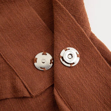 Load image into Gallery viewer, Cotton Textured Cross Collar Wrap Side Tie Loose Cardigan