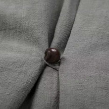 Load image into Gallery viewer, Loose Diagonal Placket Cotton-linen Jacket