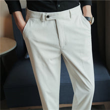 Load image into Gallery viewer, Corduroy Casual Business Straight Pants