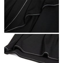 Load image into Gallery viewer, Women's High-waisted Loose Casual Faux Two-piece Pants