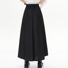 Load image into Gallery viewer, Women's Wide-Leg Pants with Asymmetric Elastic Waist