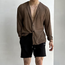 Load image into Gallery viewer, Loose-fitting Hollow Knit Cardigan